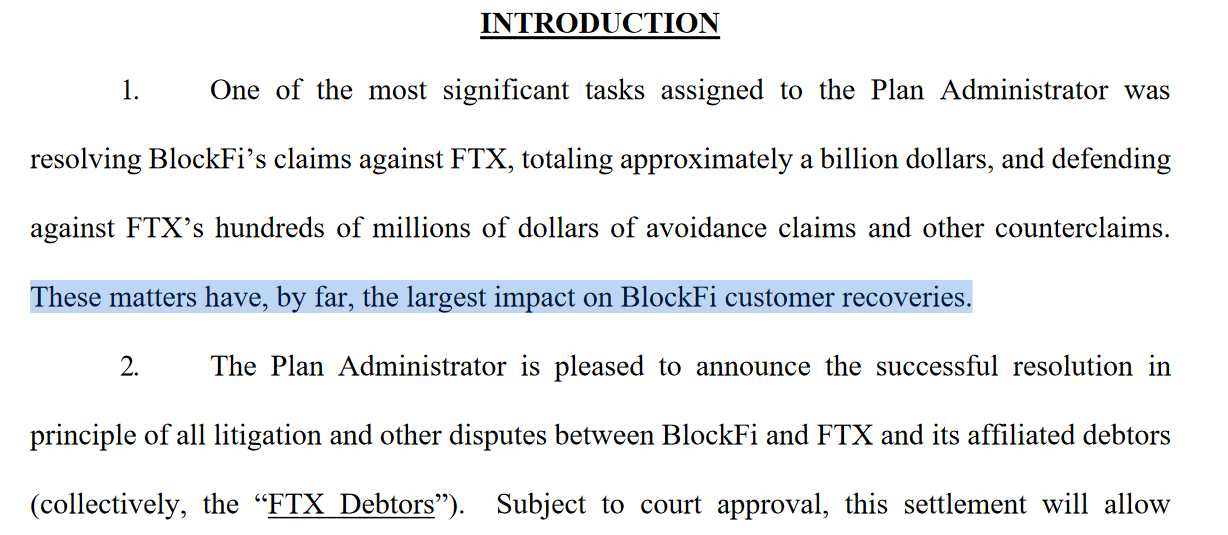FTX, Alameda reaches ‘in principle’ settlement with BlockFi, paying $874M