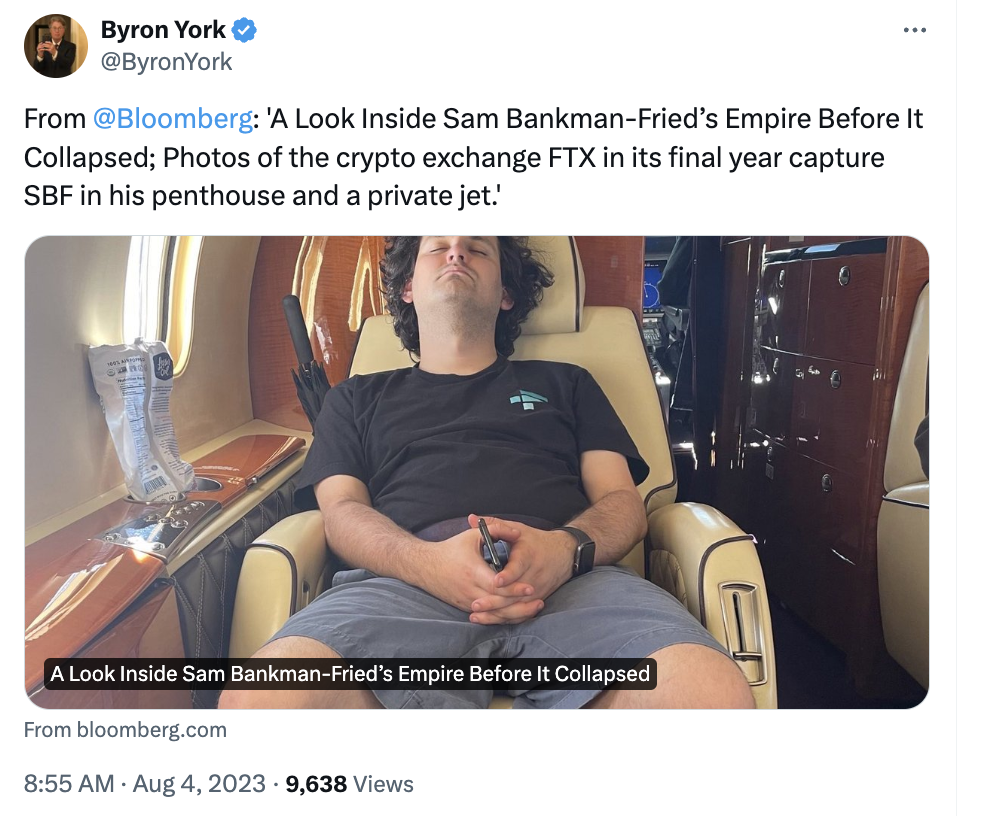 US government asks for court approval to sell private jets tied to Sam Bankman-Fried