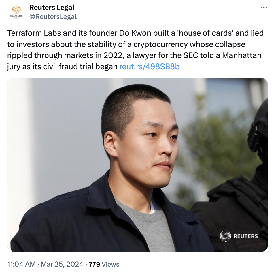 Terra was a ‘house of cards’ — SEC in opening statements for civil trial
