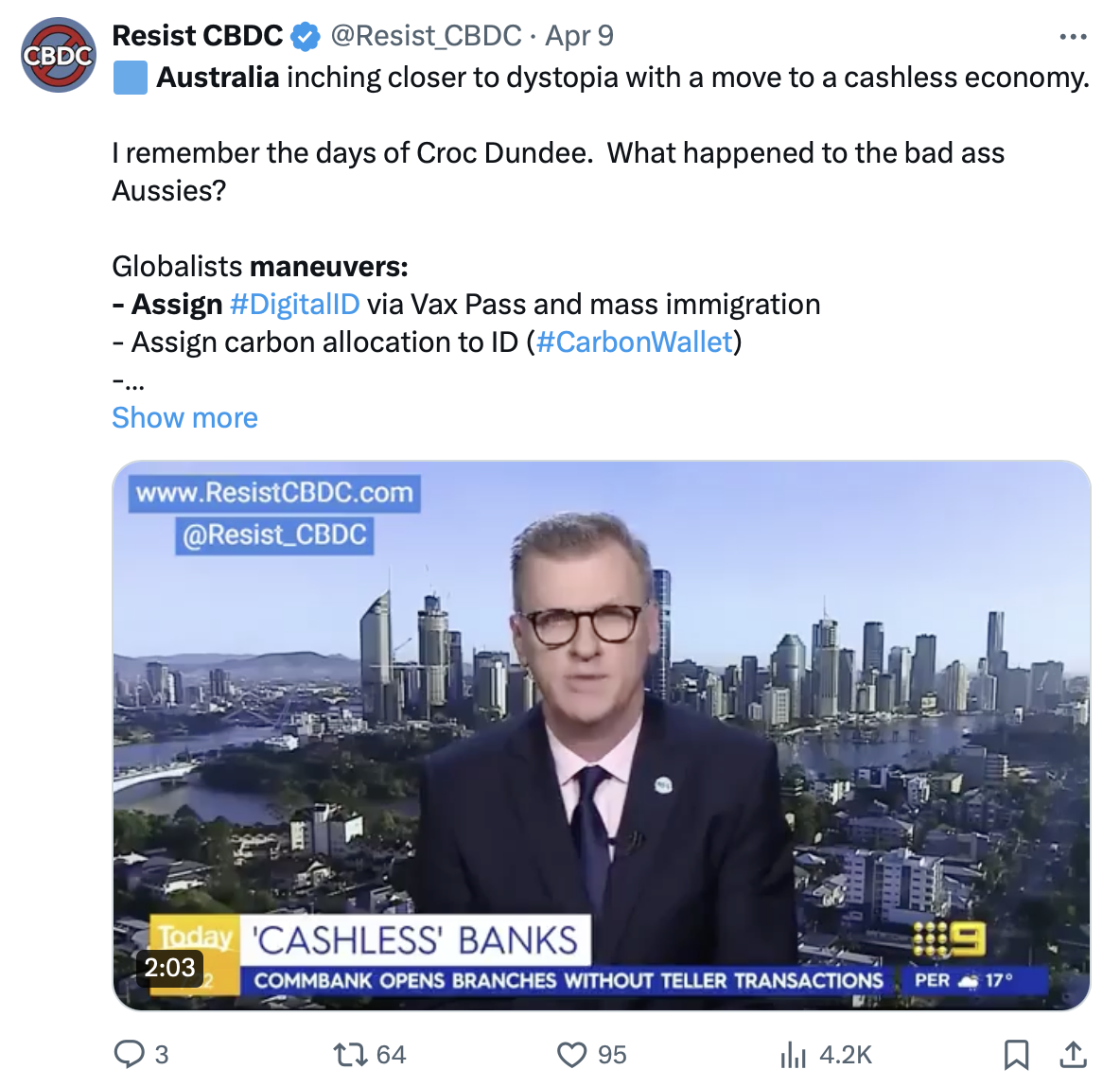 Australians wouldn’t value retail CBDC for its privacy or safety, RBA finds