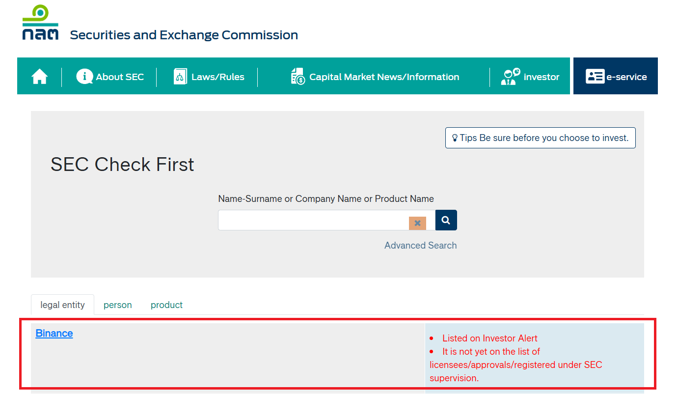 Thailand will block unlicensed crypto exchanges ‘to solve online crimes’