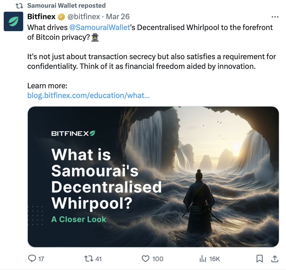 Samourai Wallet mixer co-founders arrested on AML, licensing charges