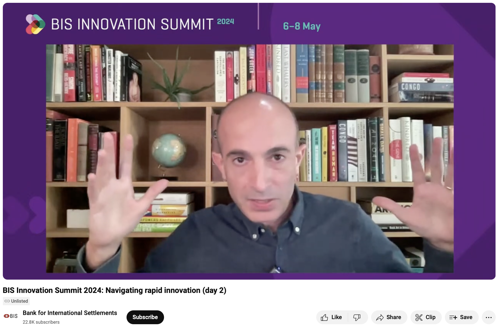 Philosopher Yuval Noah Harari warns of AI’s risks in finance