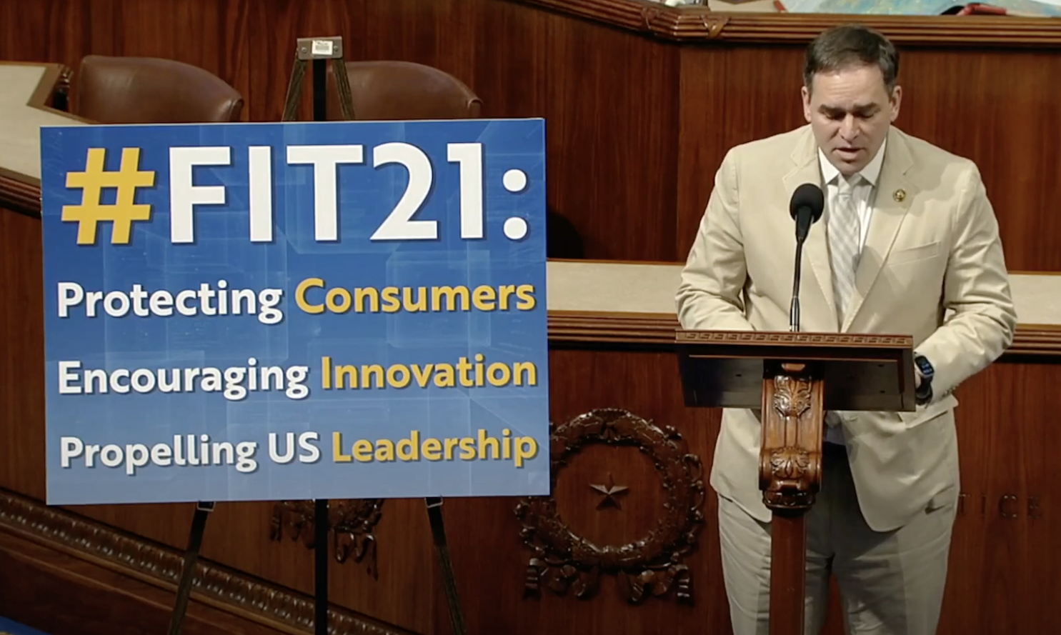 US lawmaker addresses House before FIT21 vote: Bill ‘will stop another FTX’