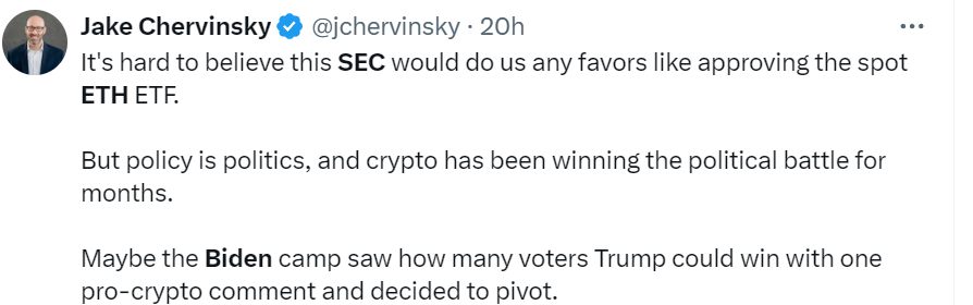 Ethereum ETF confirmed? VanEck spot Ether ETF listed by DTCC