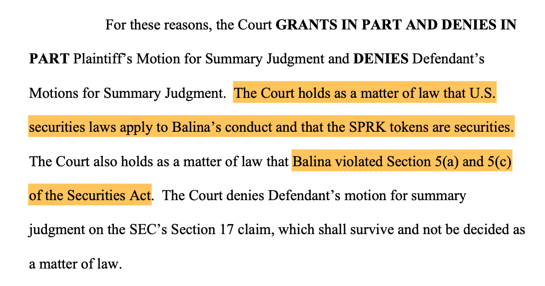 SEC wins case against YouTuber Ian Balina for unregistered crypto ICO promo