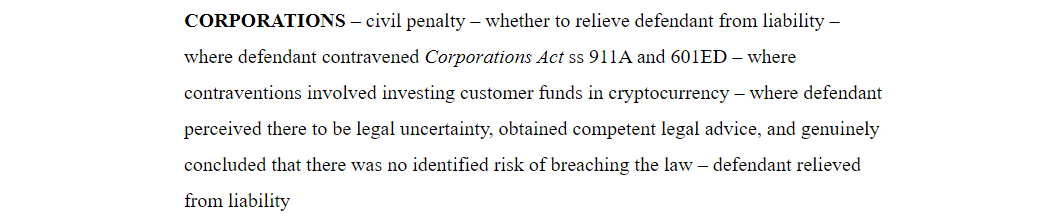 Block Earner spared penalty in regulator’s crypto yield suit