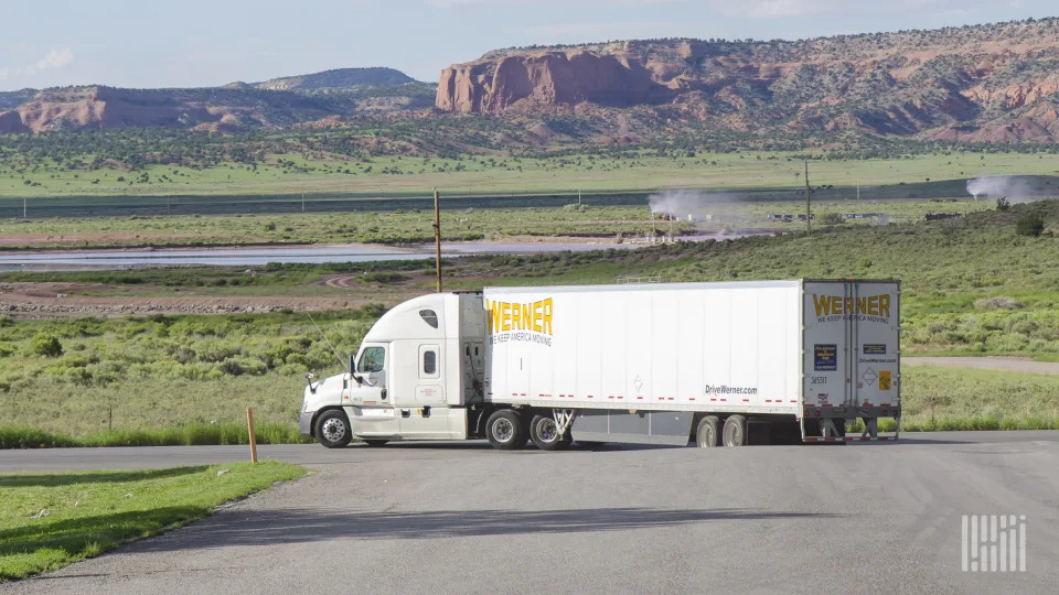 Werner CEO Leathers says freight market inflection point may be close