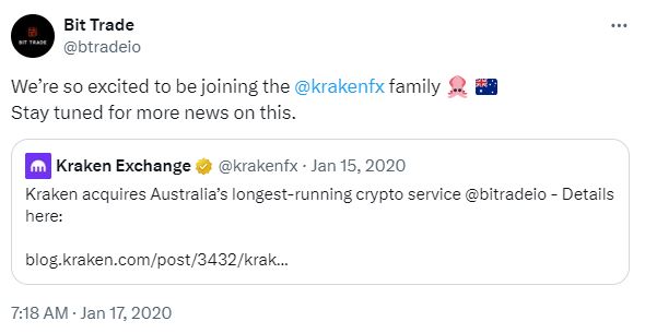 Australian regulator claims win over Kraken’s Bit Trade in federal court