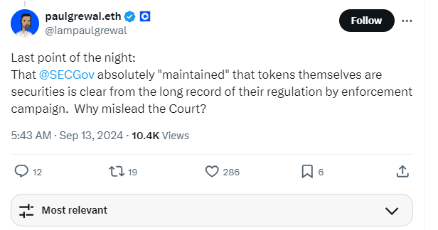 SEC expands Binance lawsuit: AXS, FIL, ATOM now securities