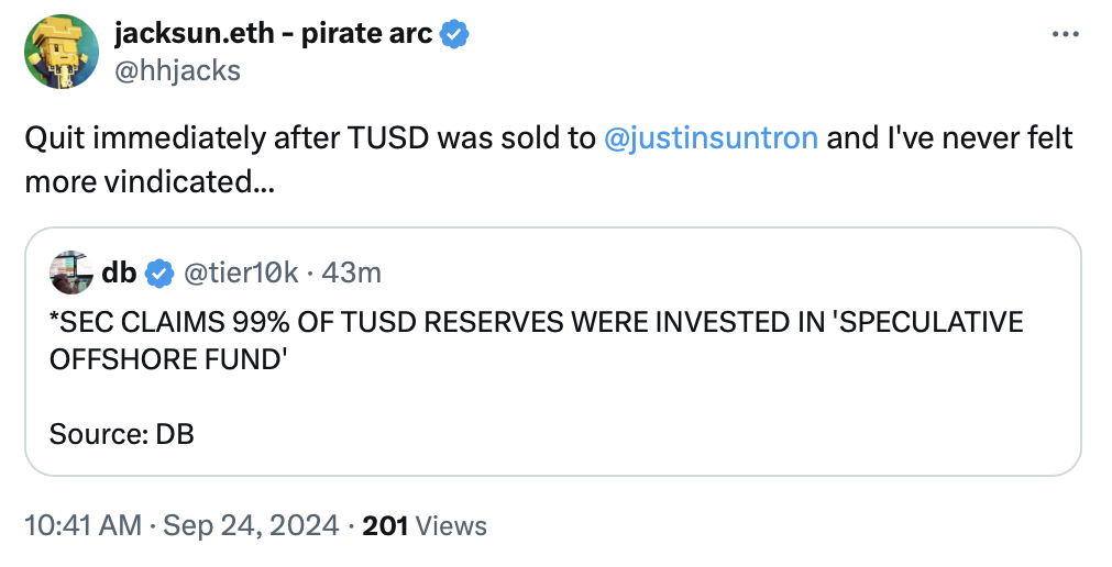 SEC settles charges against TrueCoin, TrustToken over TrueUSD