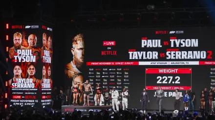 Netflix stock recovers from losses after technical glitches disrupt the Jake Paul, Mike Tyson boxing match