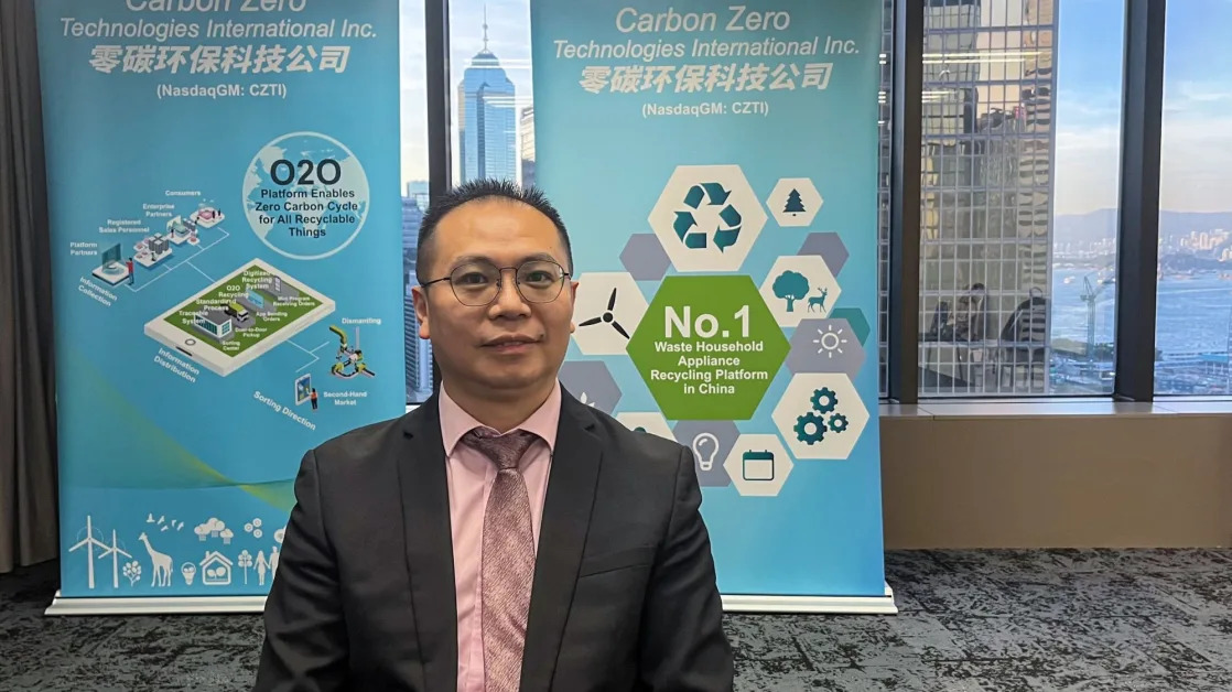 Chinese recycling firm Carbon Zero aims to replicate success overseas after Nasdaq IPO