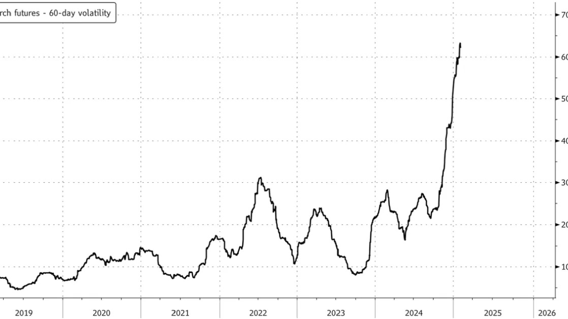 Record NatGas Volatility Signals Market Uncertainty