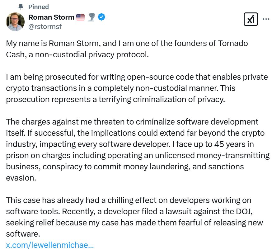 Tornado Cash dev gets Dutch court nod to leave prison amid appeal