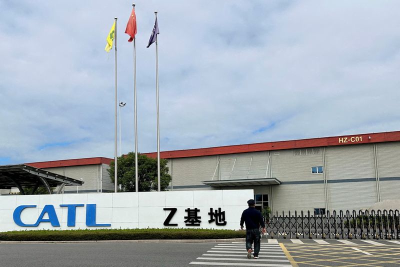 China's CATL files for at least $5 billion Hong Kong listing