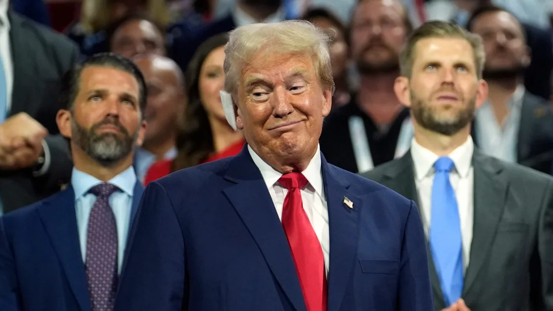 Don Jr. and Eric Trump invest in small biotech turned fintech based in Trump Tower, sending stock skyward