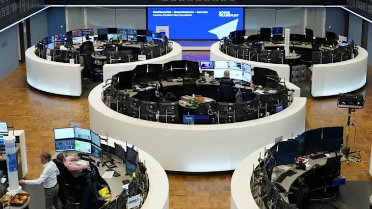 Tariff risk rattles European shares; Wall Street mixed