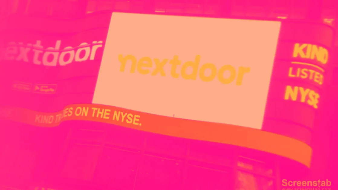Nextdoor (NYSE:KIND) Posts Better-Than-Expected Sales In Q4 But Stock Drops 11.2%