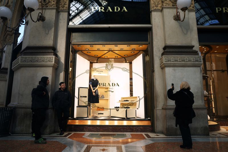 Prada's Bertelli 'very cautious' about possible acquisitions, he tells newspaper