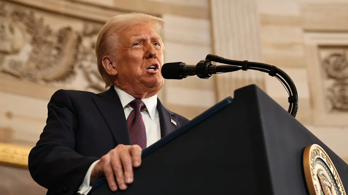 Here's how far stocks could fall on tariff fears before Trump changes course