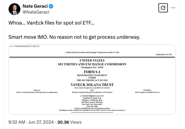 VanEck registers Avalanche ETF in US as AVAX drops 55% year-to-date