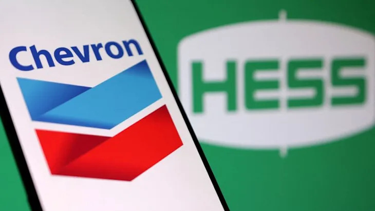 Chevron buys about 5% of Hess stock, says it is confident of merger
