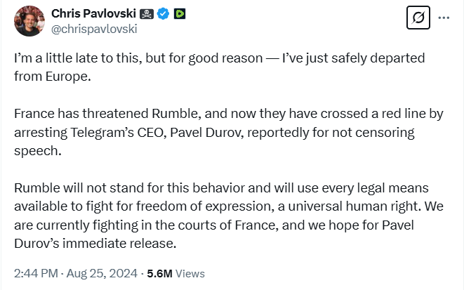The case against Pavel Durov and why it's important for crypto