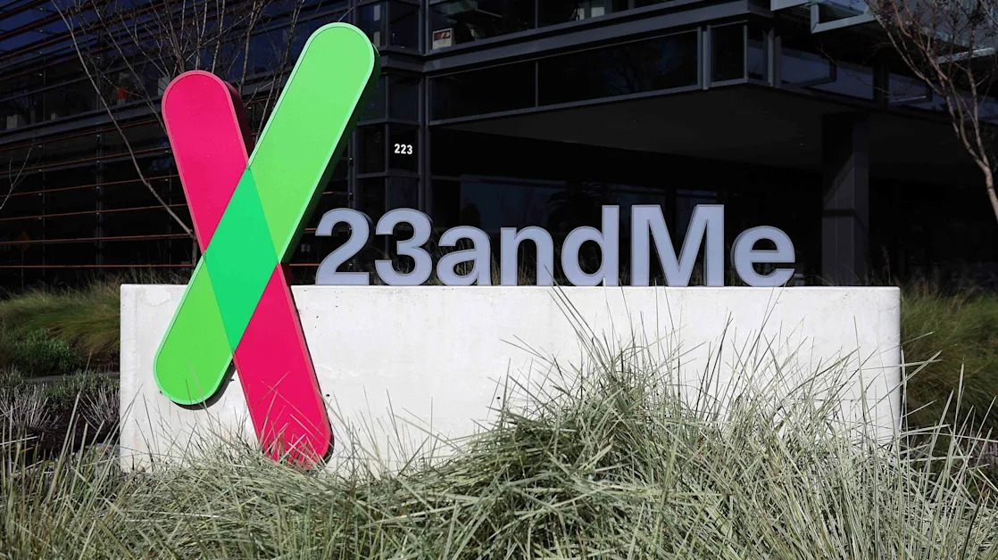 23andMe Stock Tumbles on Bankruptcy Filing, CEO Resignation