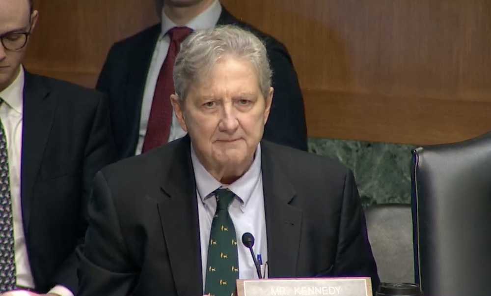 Senator John Kennedy grills SEC nominee Paul Atkins about SBF pardon
