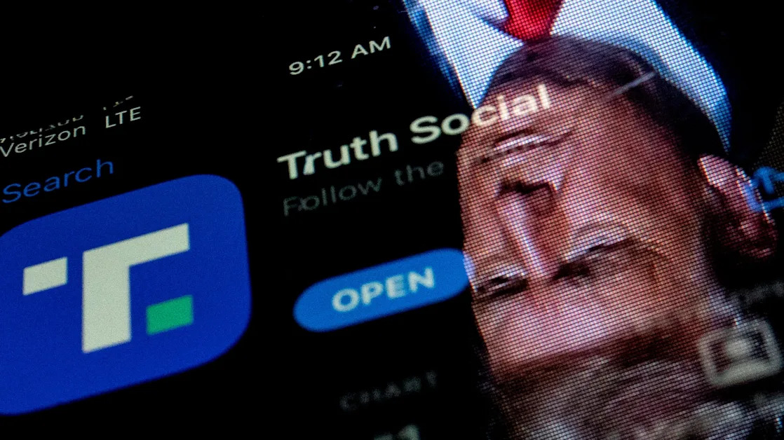 Trump Media slides to 6-month low after filing shows the president's trust could sell $2 billion of stock