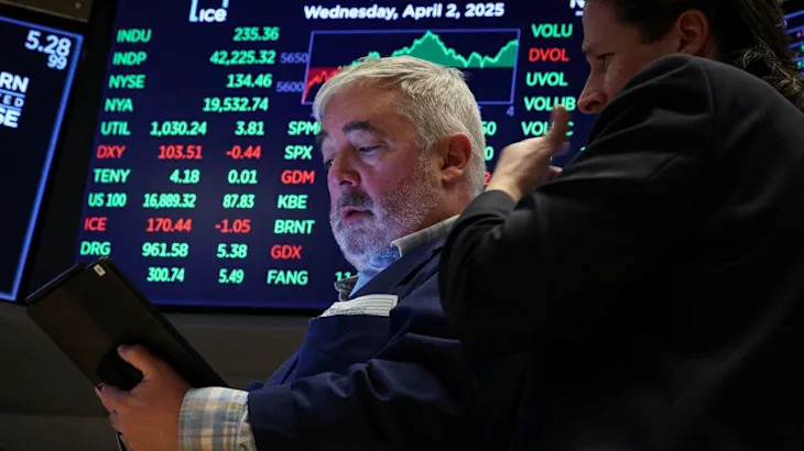 Wall Street plunges as Trump tariffs trigger recession fears