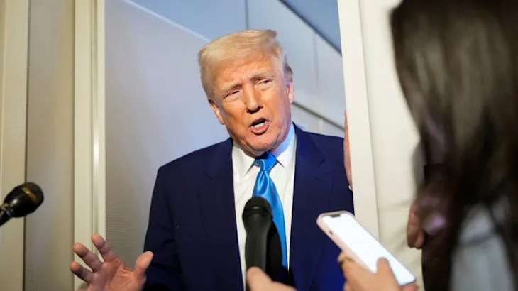 Trump, asked about markets, says sometimes you have to 'take medicine'