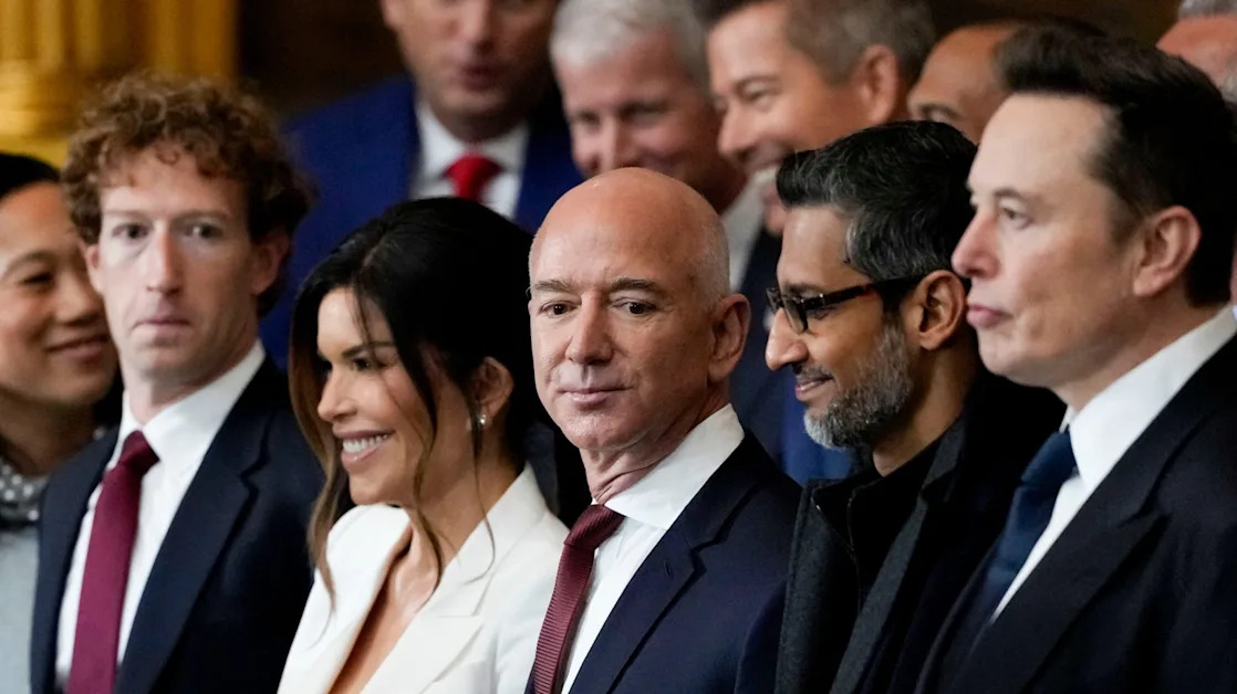Elon Musk, Mark Zuckerberg, and Larry Ellison lose more than $10 billion each as Trump’s tariffs trigger a stock market bloodbath