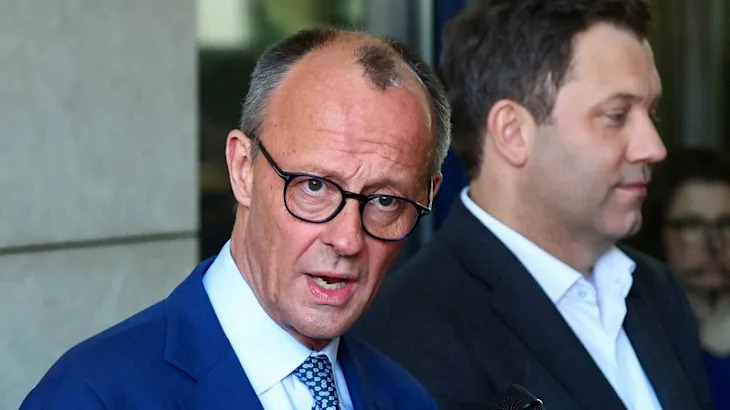 Exclusive-Fearing further market meltdown, Germany's Merz calls for swift action on tariffs