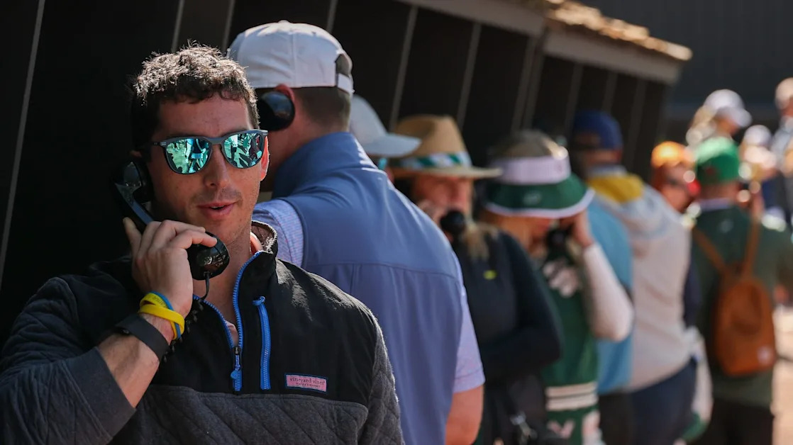 Finance bros were looking forward to their cell phone detox at the Masters. Then the market went crazy