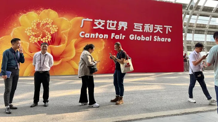 At China's largest trade fair, exporters say US markets are 'frozen'