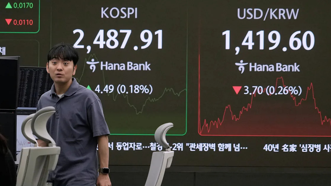 Asian markets advance ahead of earnings reports by US tech giants