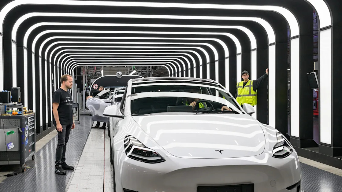 Tesla stock drops after a report says its low-cost vehicle will be delayed to 2026