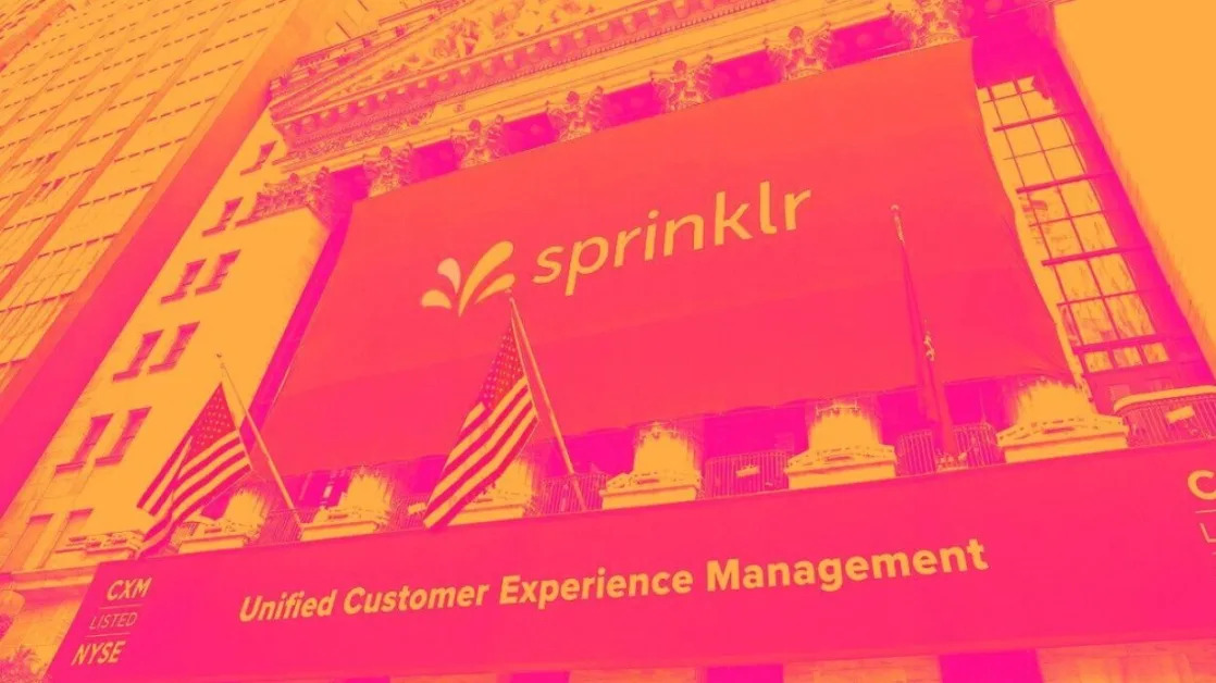 Why Sprinklr (CXM) Stock Is Up Today