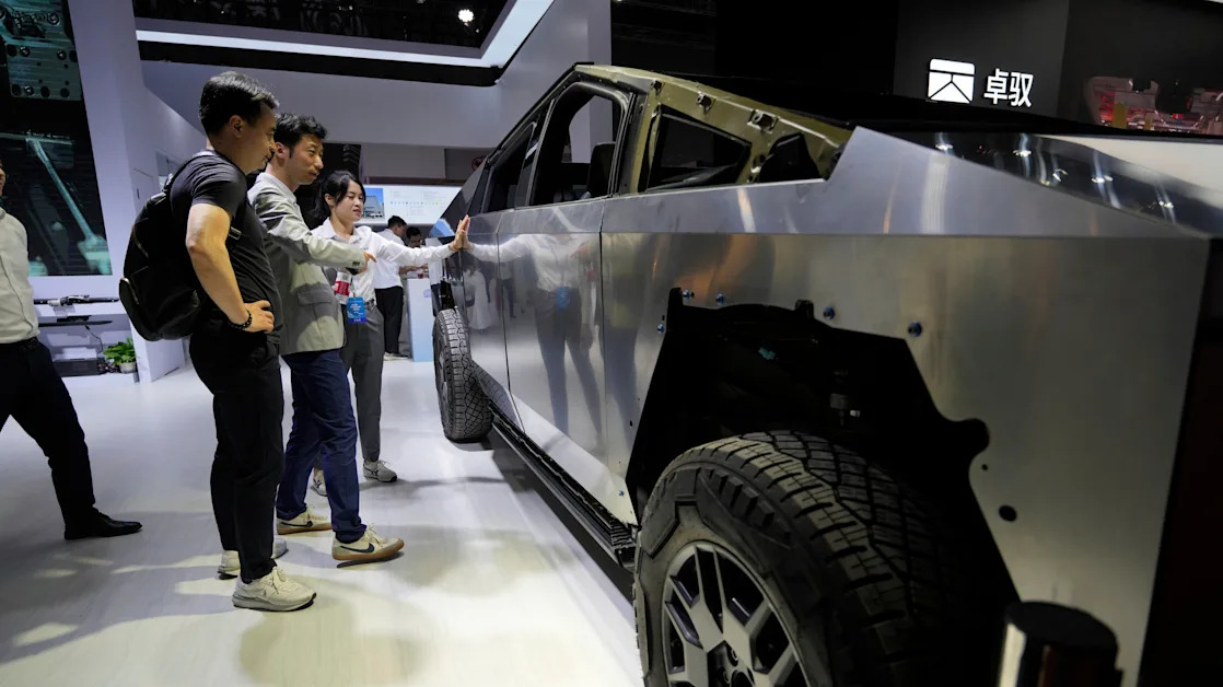 Automakers focus on the global market, chide the US over tariffs at Shanghai's auto show
