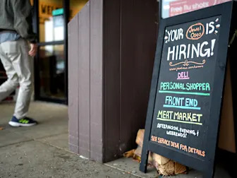 US filings for jobless aid, a proxy for layoffs, inch down modestly last week as uncertainty lingers