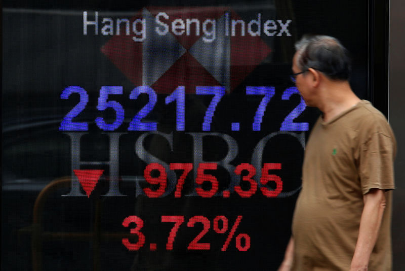 Asia stocks sink on heightened US-China trade tensions