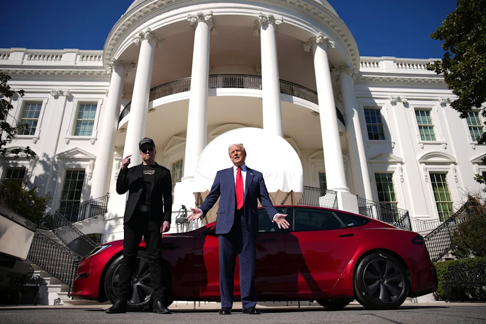 Tesla stock jumps after wipeout sparked by the Musk-Trump blowup