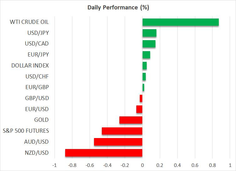 US Dollar Rises on Fed’s Hawkish Hold and Middle East Tensions