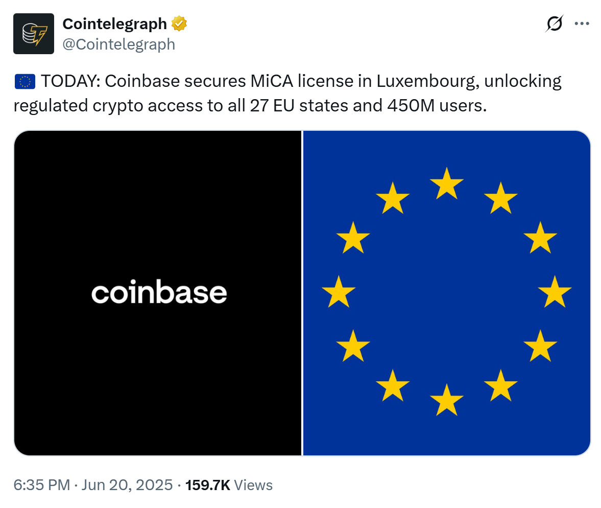 Despite Trump’s backing, crypto is choosing MiCA over America: Paybis