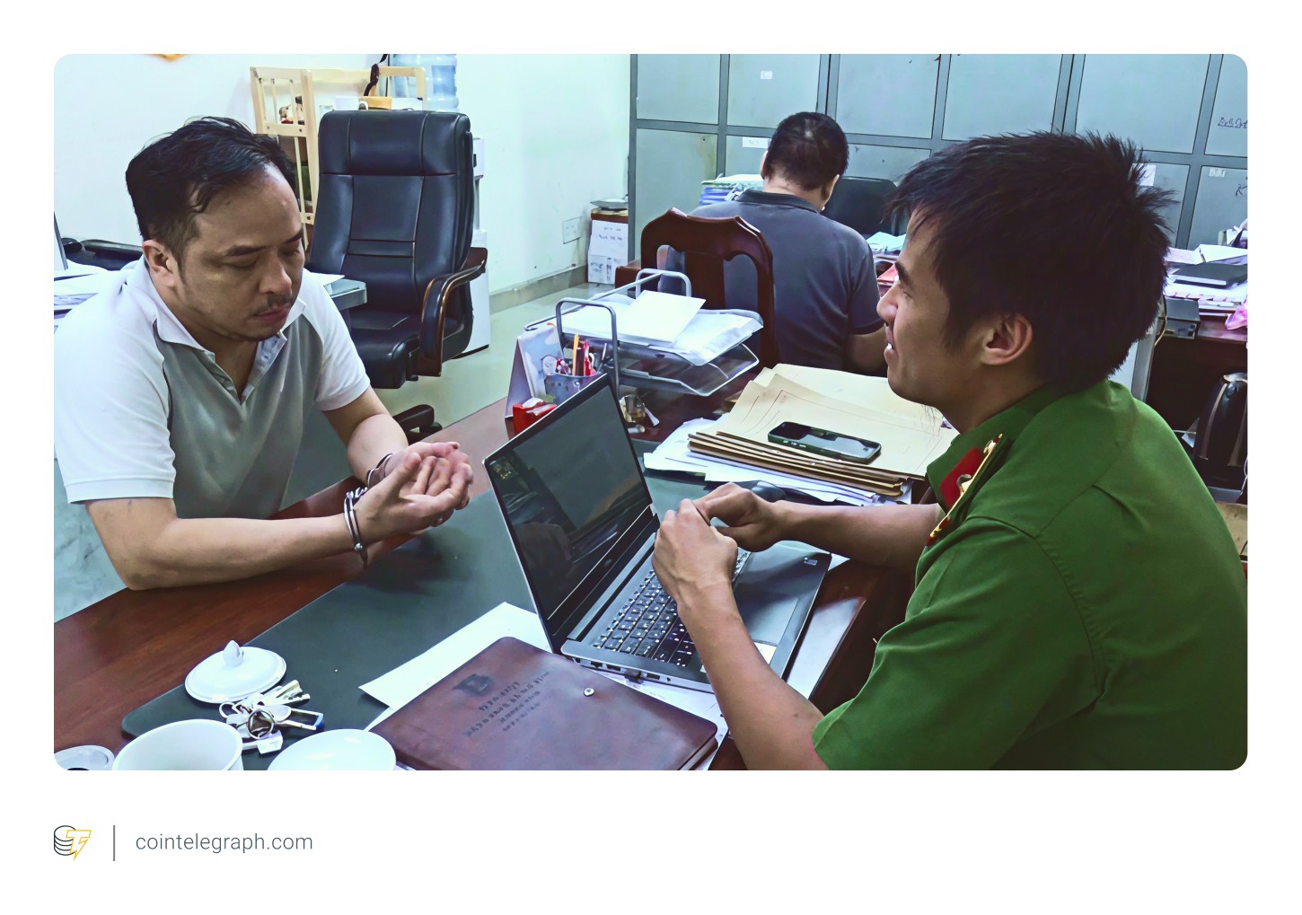 Tran Minh Quang (left), leader of the four suspects, was arrested How Vietnam is using crypto to fix its FATF reputation